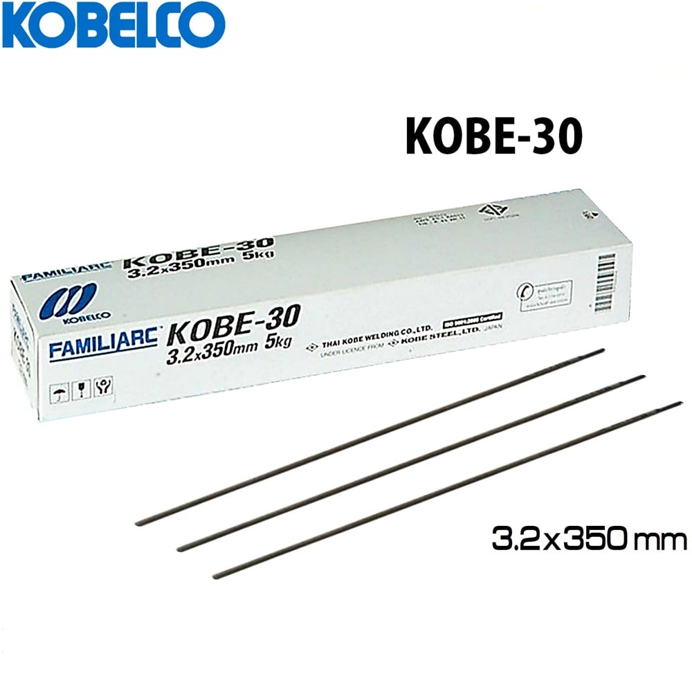 SKI - สกี จำหน่ายสินค้าหลากหลาย และคุณภาพดี | KOBE ลวดเชื่อม โกเบ(กล่องขาว) KOBE-30 5.0มม. (5กก./กล่อง 20กก./ลัง) AWS.E6013